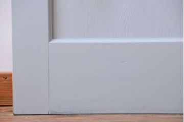 アンティーク　モールガラス入り!ペイントドア(扉)