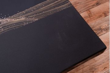 中古　輪島塗　浜高悦朗銘　両側乾漆蒔絵高級座卓(定価約180万円)