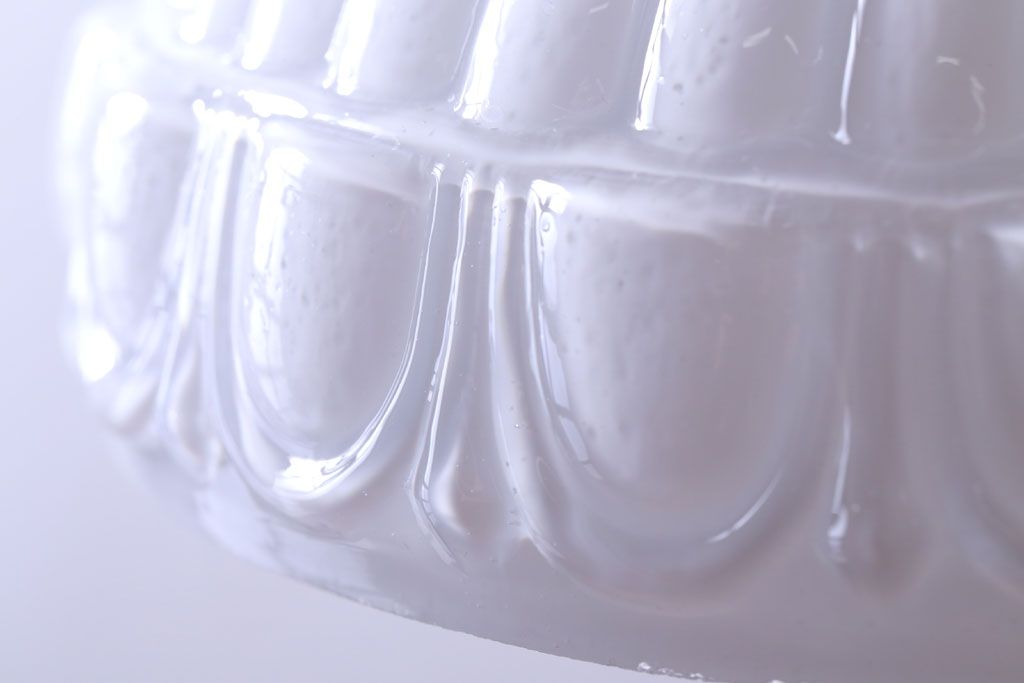 アンティーク　内被せガラスシェードのペンダントライト