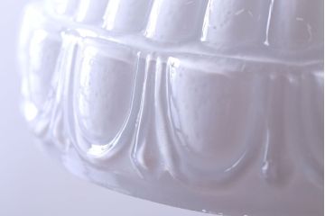 アンティーク　内被せガラスシェードのペンダントライト