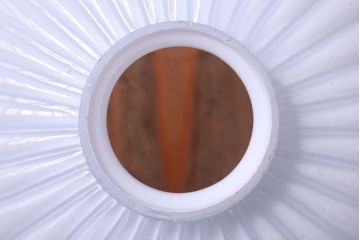 アンティーク　内被せガラスシェードのペンダントライト