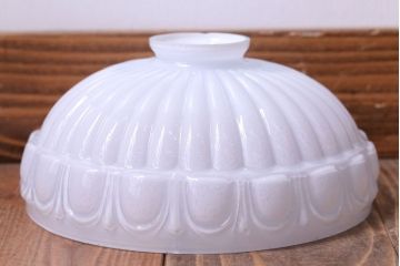 アンティーク　内被せガラスシェードのペンダントライト