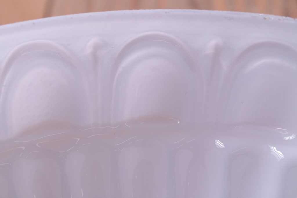 アンティーク　内被せガラスシェードのペンダントライト