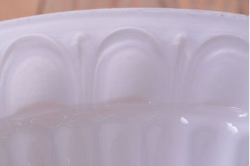 アンティーク　内被せガラスシェードのペンダントライト