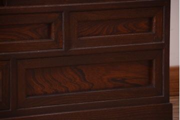 中古　松本民芸家具　M.A 型茶タンス(定価約364000円)