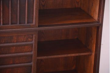 中古　松本民芸家具　M.A 型茶タンス(定価約364000円)