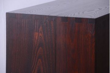 中古　松本民芸家具　M.A 型茶タンス(定価約364000円)