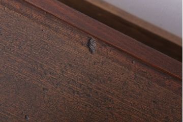 アンティーク雑貨　アンティーク　古い栓材のおしゃれな角ちゃぶ台