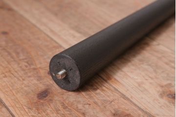 レトロ家具　昭和レトロ　古い木製のラウンドセンターテーブル(ちゃぶ台)(1)