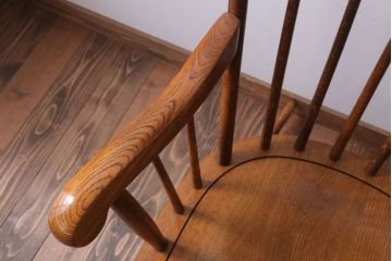 中古　キツツキマーク　飛騨産業　ロッキングチェア