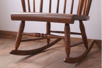中古　キツツキマーク　飛騨産業　ロッキングチェア