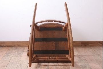 中古　キツツキマーク　飛騨産業　ロッキングチェア