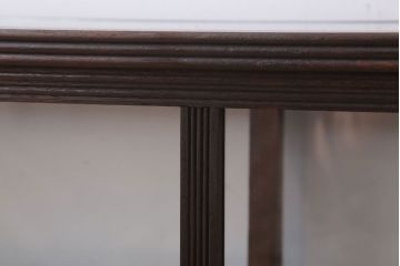 アンティーク家具　和製アンティーク　ナラ材製!背が低いガラスケース(ショーケース)