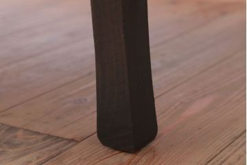 アンティーク家具　和製アンティーク　古い木の大ぶりな角ちゃぶ台(3)