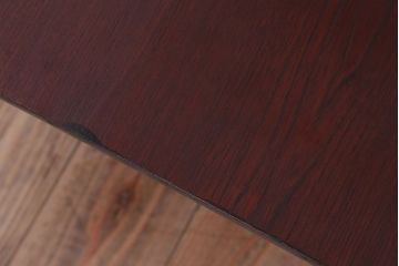 アンティーク家具　アンティーク　古い木のシンプルな角ちゃぶ台