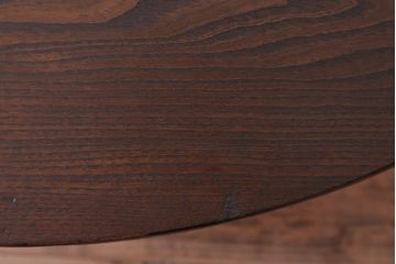 アンティーク家具　アンティーク　古い木のシンプルなちゃぶ台(3)
