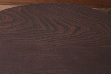 アンティーク家具　アンティーク　古い木のシンプルなちゃぶ台(3)