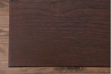 レトロ家具　アンティーク　昭和レトロな古い木製のサイドテーブル(センターテーブル)