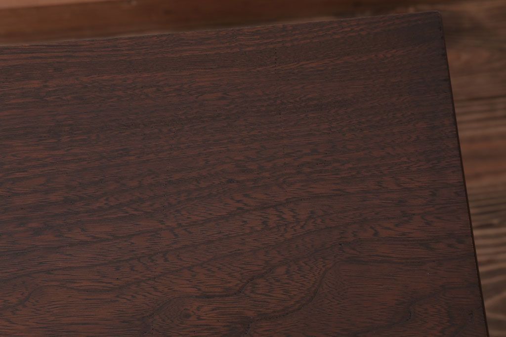 レトロ家具　アンティーク　昭和レトロな古い木製のサイドテーブル(センターテーブル)