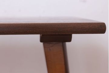 レトロ家具　アンティーク　昭和レトロな古い木製のサイドテーブル(センターテーブル)