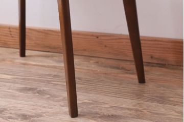 レトロ家具　アンティーク　昭和レトロな古い木製のサイドテーブル(センターテーブル)