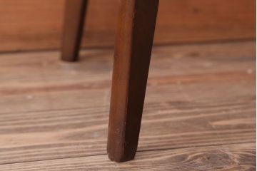 レトロ家具　アンティーク　昭和レトロな古い木製のサイドテーブル(センターテーブル)