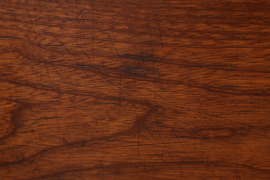 レトロ家具　アンティーク　昭和レトロな古い木製のサイドテーブル(センターテーブル)