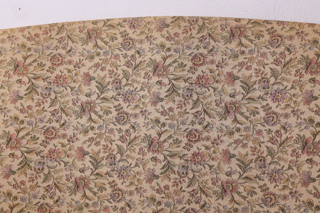 アンティーク家具　アンティーク　古いナラ材の上品な3人掛けソファ