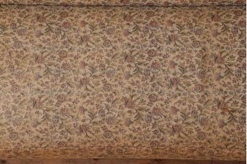 アンティーク家具　アンティーク　古いナラ材の上品な3人掛けソファ