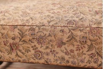 アンティーク家具　アンティーク　古いナラ材の上品な3人掛けソファ