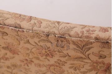 アンティーク家具　アンティーク　古いナラ材の上品な3人掛けソファ