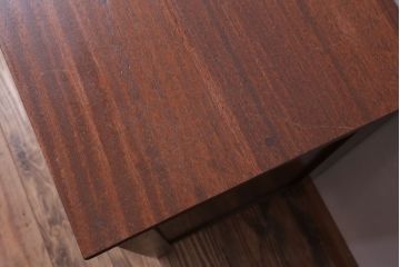 レトロ家具　昭和レトロ　小さなサイドキャビネット(サイドテーブル)(1)