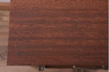 レトロ家具　昭和レトロ　小さなサイドキャビネット(サイドテーブル)(2)