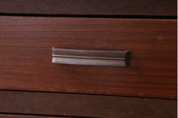 レトロ家具　昭和レトロ　小さなサイドキャビネット(サイドテーブル)(2)