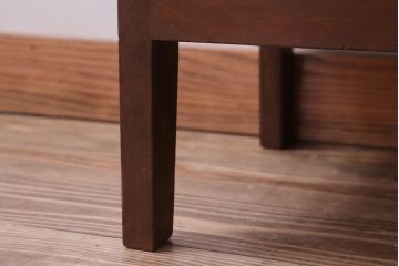 レトロ家具　昭和レトロ　小さなサイドキャビネット(サイドテーブル)(2)