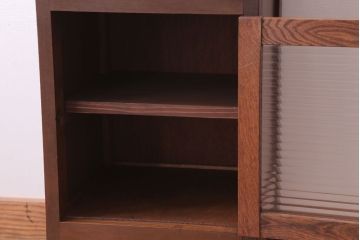 レトロ家具　昭和レトロ　小さなサイドキャビネット(サイドテーブル)(2)