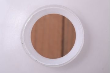 和製アンティーク　シンプルな白いガラスシェード天井照明