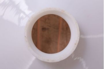 昭和レトロ　平笠照明2個セット