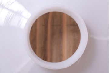 昭和レトロ　平笠照明2個セット