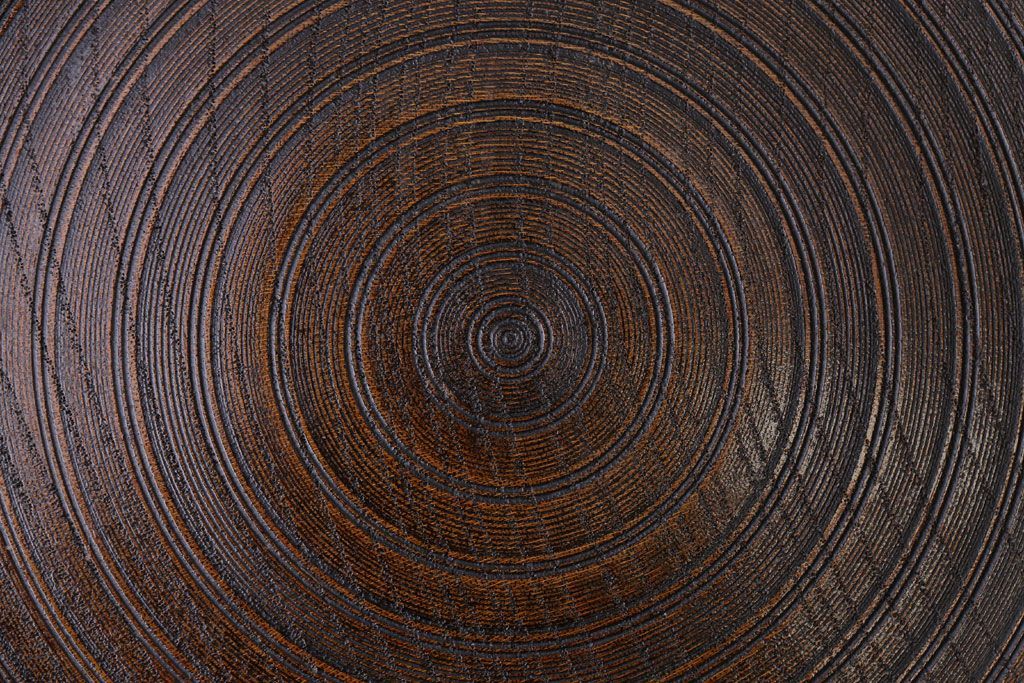 アンティーク雑貨　和製アンティーク　古い木製の蓋付き小物入れ(菓子盆)