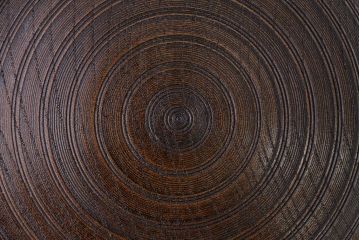 アンティーク雑貨　和製アンティーク　古い木製の蓋付き小物入れ(菓子盆)