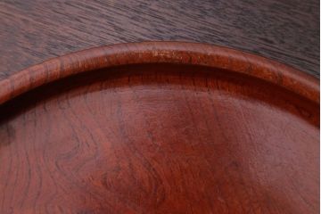 アンティーク雑貨　和製アンティーク　古い欅材製の刳り貫き茶櫃(小物入れ)