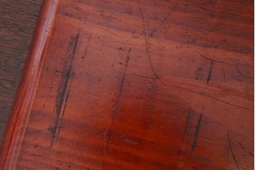 アンティーク雑貨　和製アンティーク　古い木製のトレー(お盆)