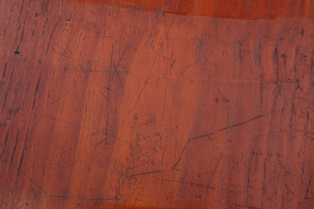 アンティーク雑貨　和製アンティーク　古い木製のトレー(お盆)