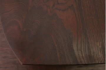 アンティーク家具　和製アンティーク　引き出し付き!古い欅材の小さなテーブル(花台)