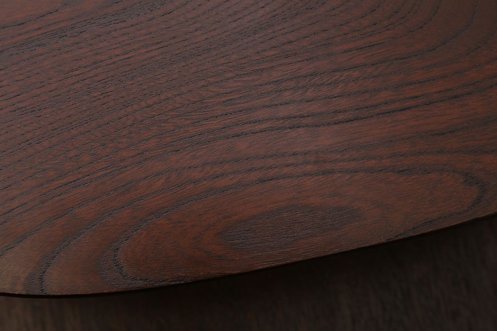 アンティーク家具　和製アンティーク　引き出し付き!古い欅材の小さなテーブル(花台)