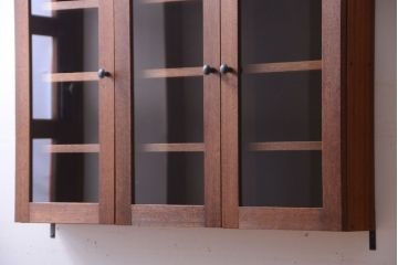 アンティーク家具　アンティーク　壁掛けキャビネット(収納棚)(1)