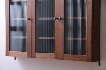 アンティーク家具　アンティーク　壁掛けキャビネット(収納棚)(2)