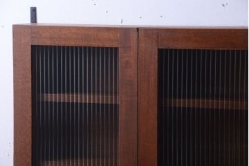 アンティーク家具　アンティーク　壁掛けキャビネット(収納棚)(2)