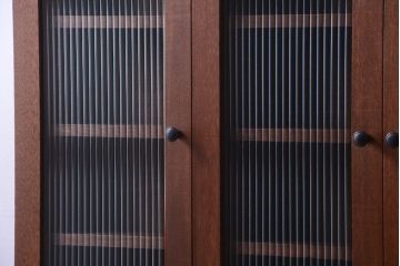アンティーク家具　アンティーク　壁掛けキャビネット(収納棚)(2)